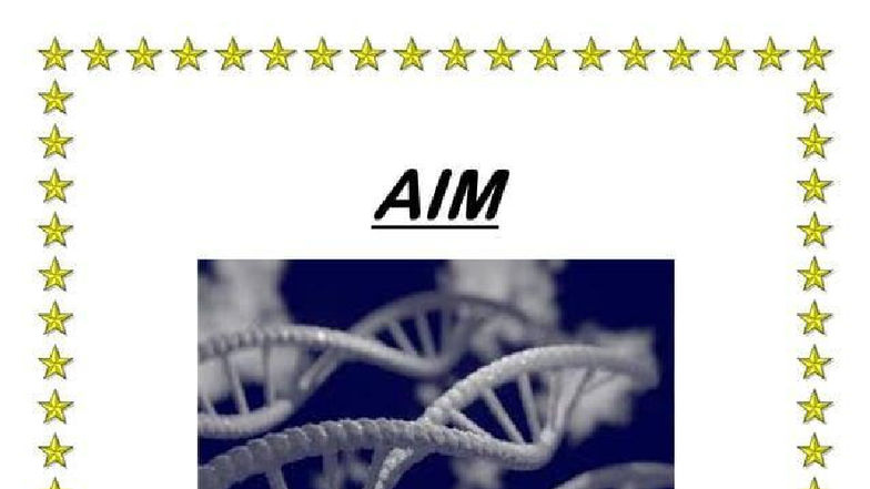 AIM DNA FINGERPRINTING: Methods, Applications & Technology Overview ...