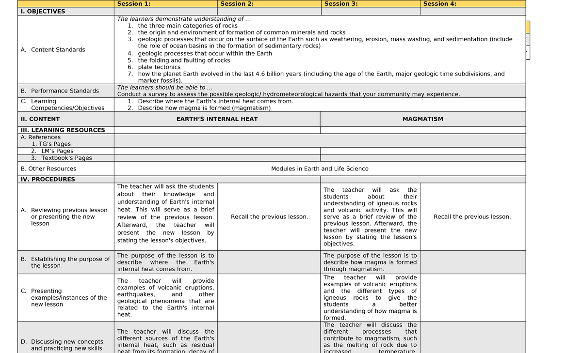 DLL ELS Quarter 1 WEEK 3 - DLL - DAILY LESSON LOG Department Of ...