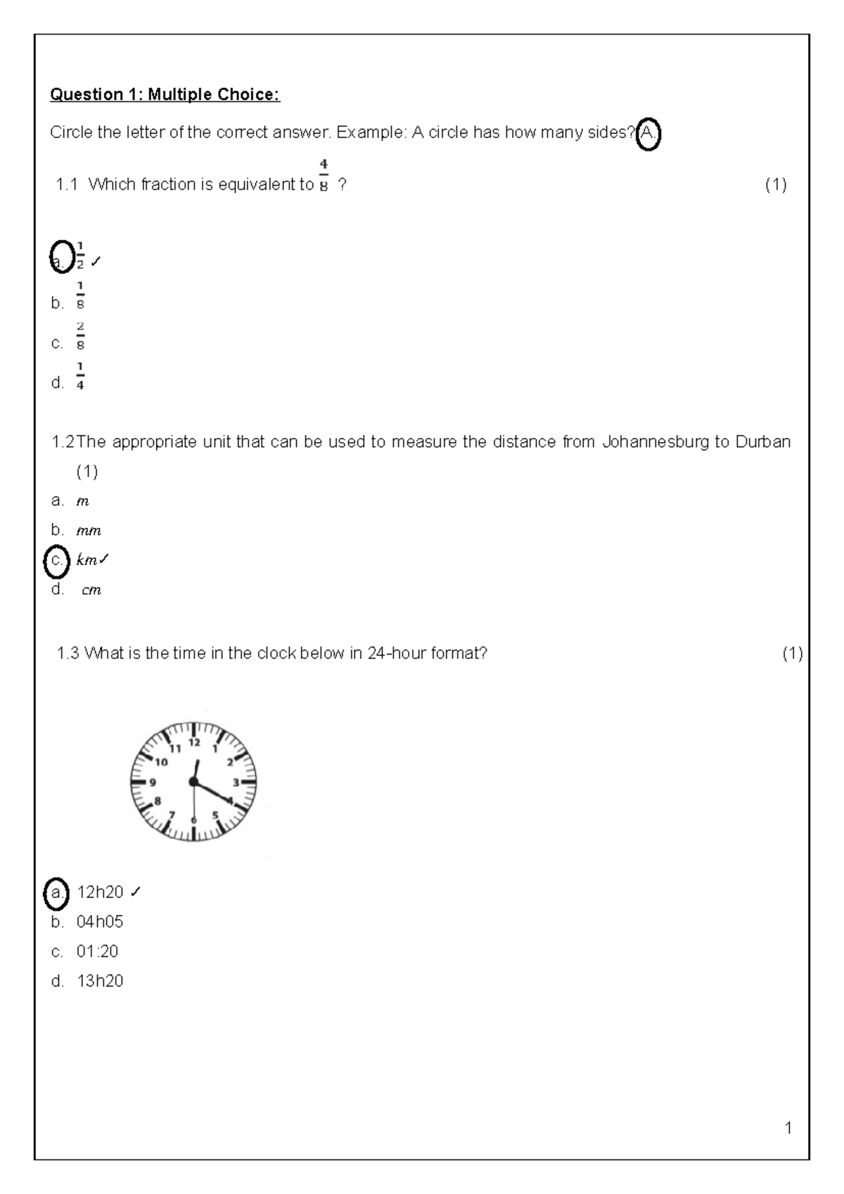 MSTE 101: Multiple Choice Questions & Answers Guide - Studocu