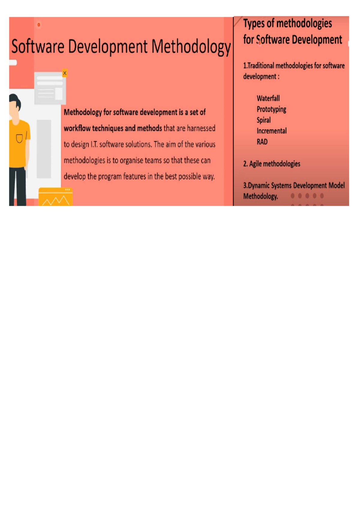 Software Development Methodologies - Key Notes for CS101 - Studocu