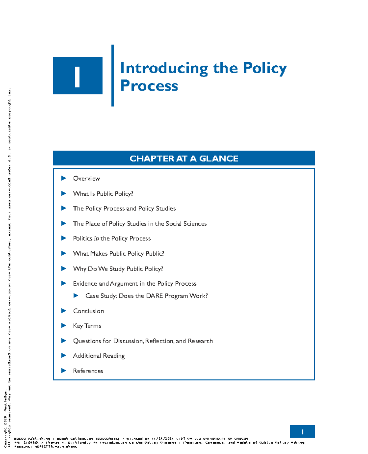 An introduction to the policy process: Theories and concepts in public ...