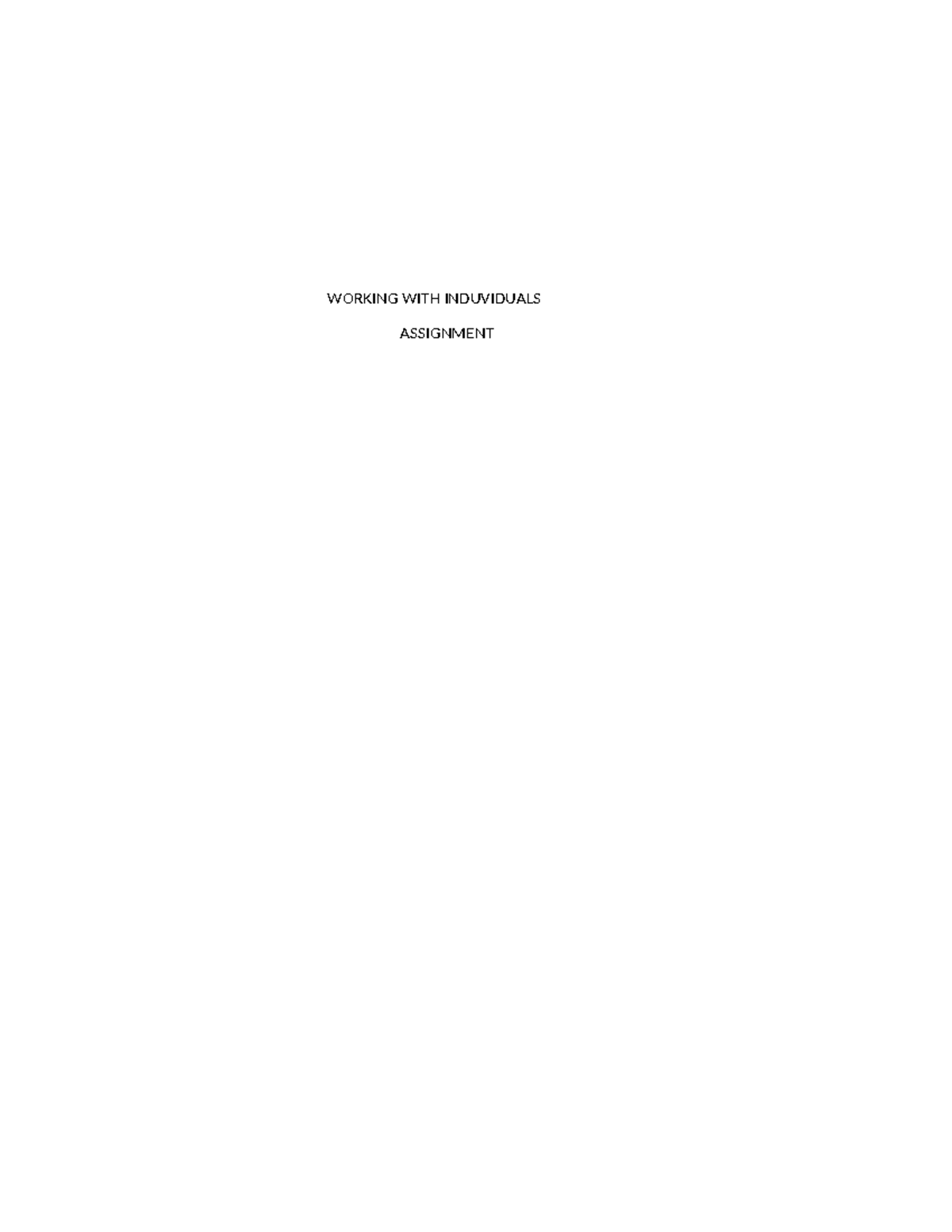 SWK 101: Reflection on Core Values in Social Case Work Practice - Studocu