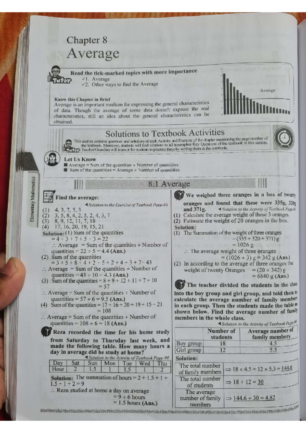 Chapter 8: Understanding Averages in Elementary Mathematics (EM 101 ...