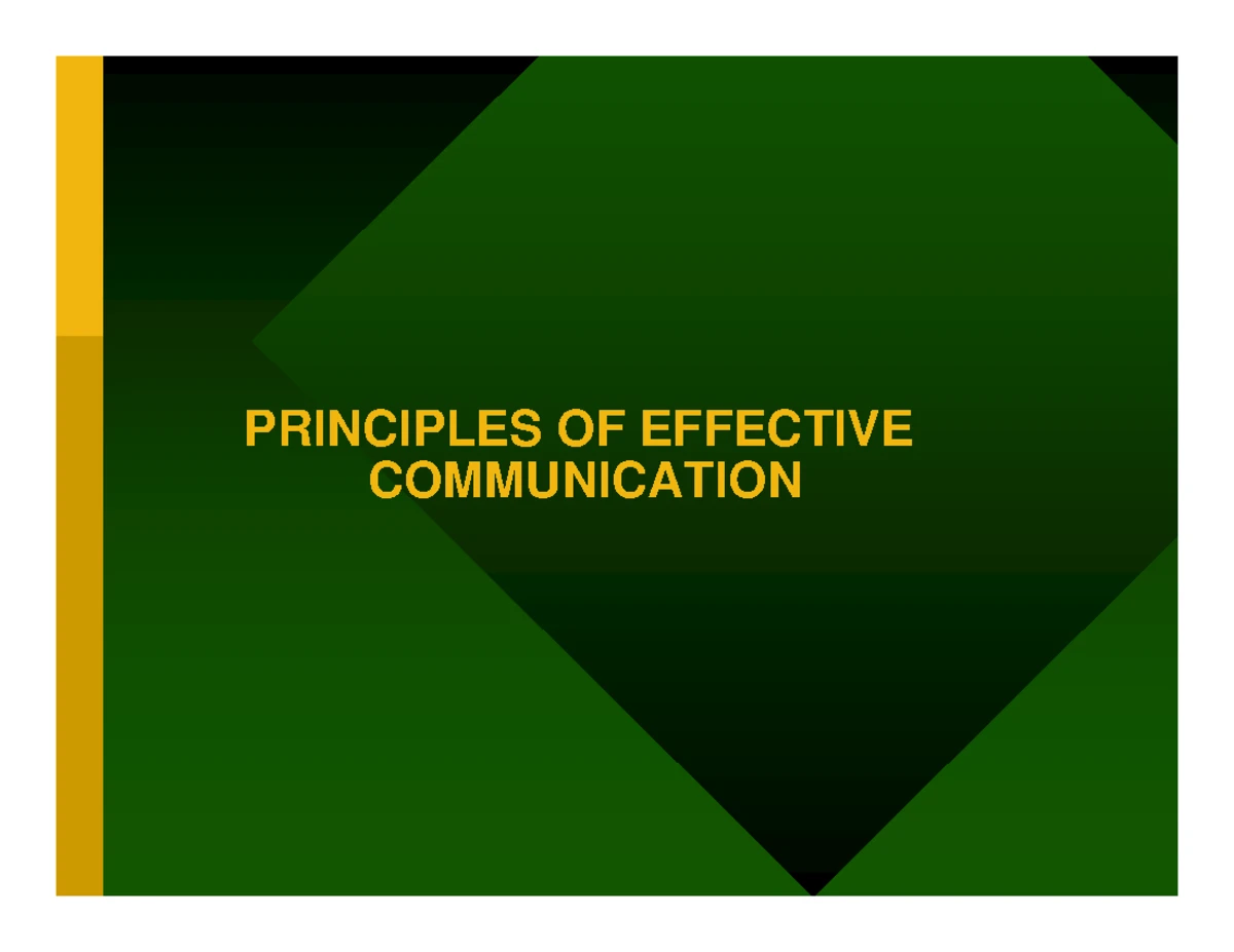 Meaning of Communication in Business Management: Module 1 Overview ...