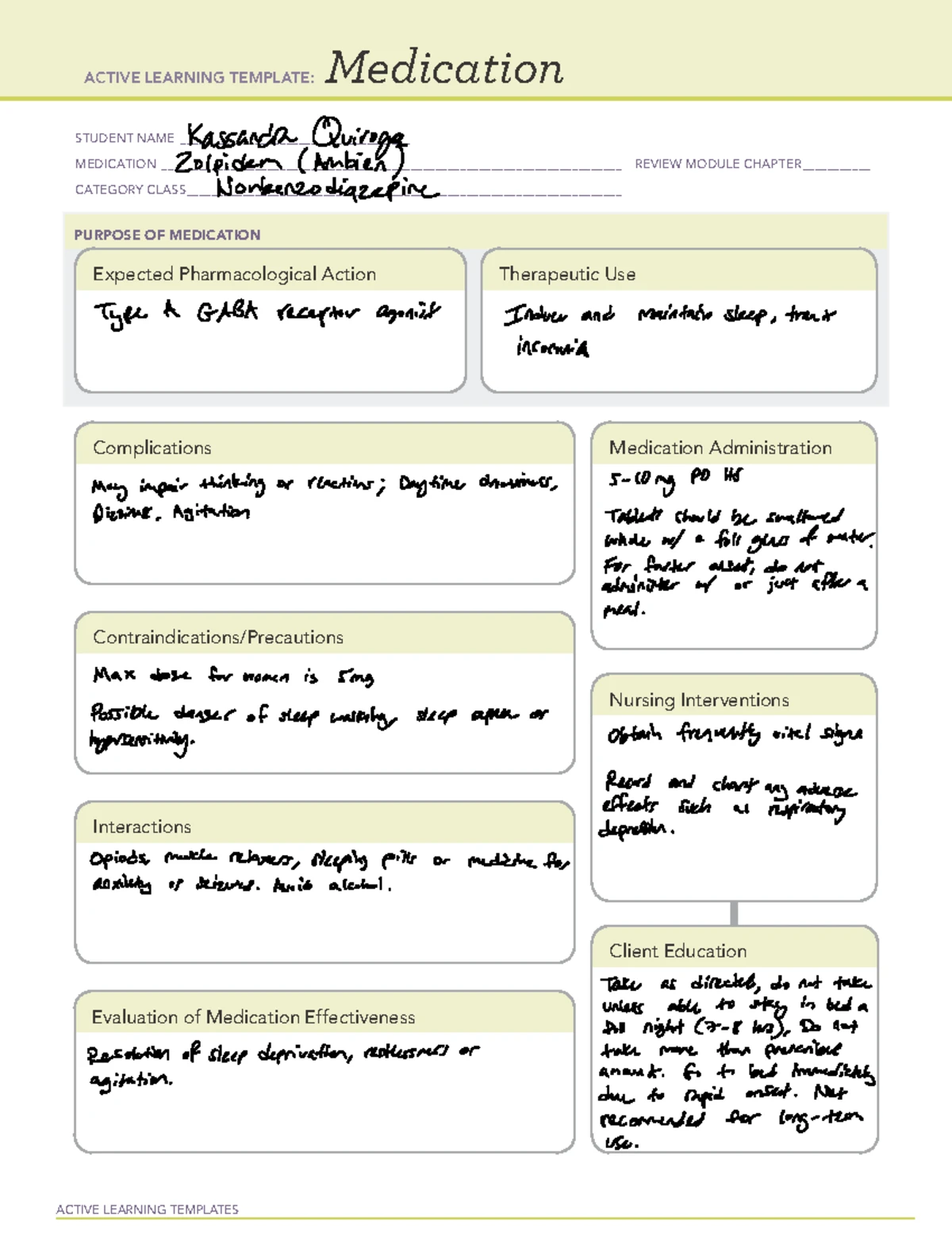 ACTIVE LEARNING TEMPLATE: HPV Vaccine & TPN Complications Review - Studocu