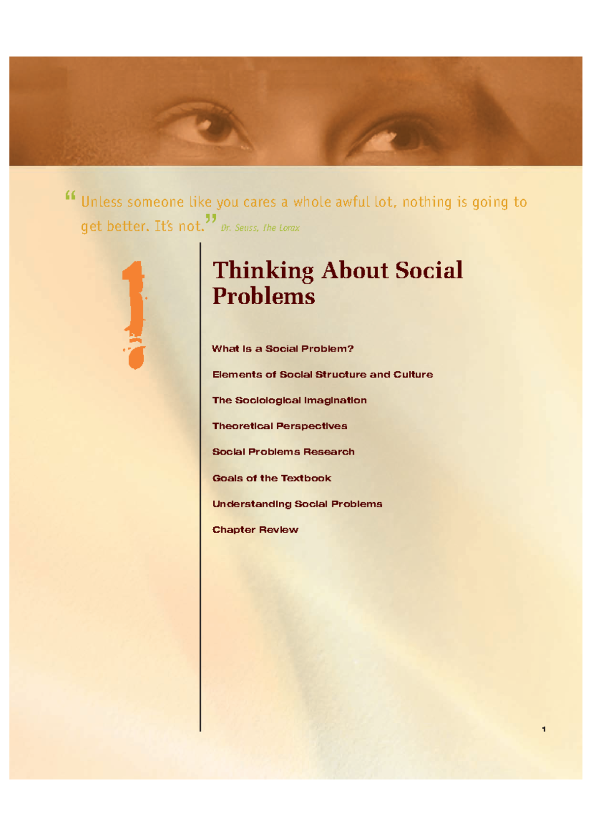 Understanding Social Problems: A Sociological Perspective (SP 101 ...