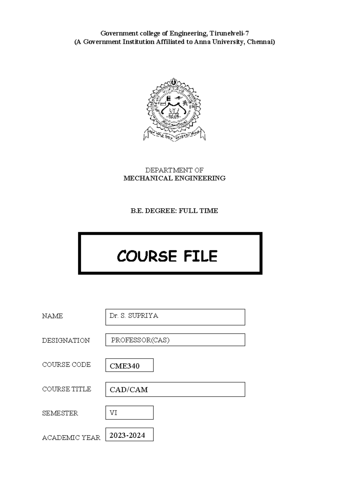 01 front page - for study purpose - anna university - Government ...