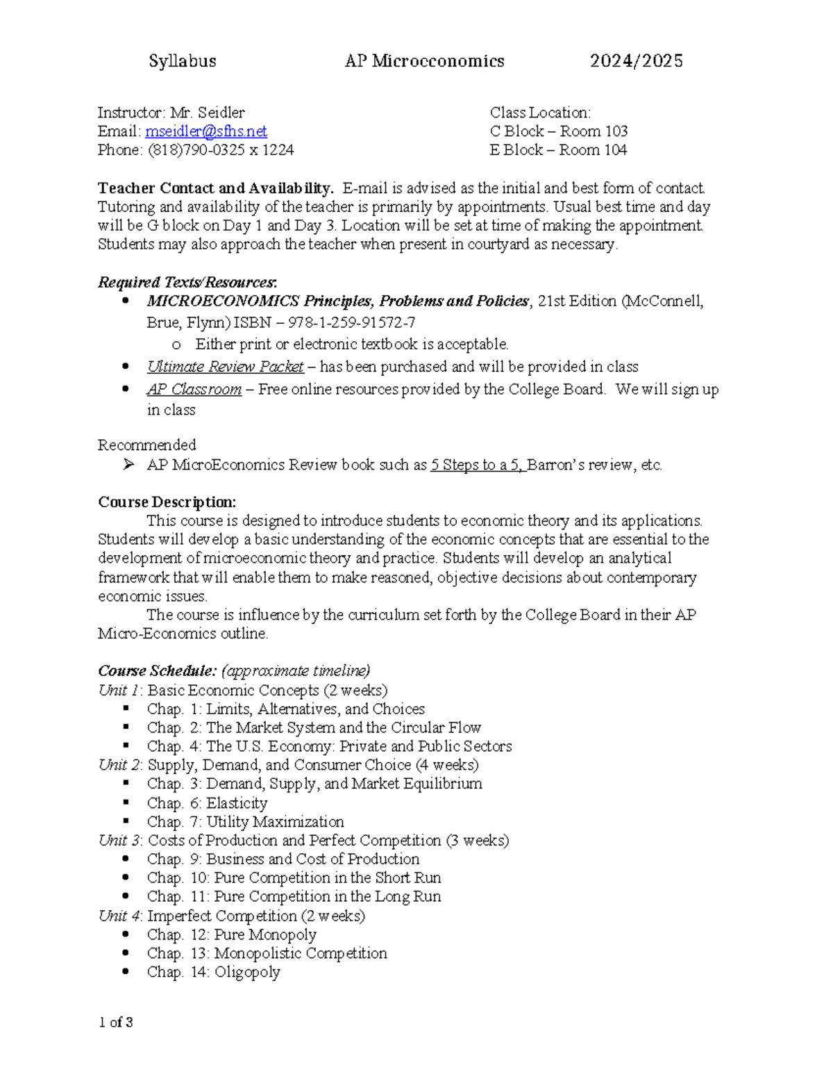 AP-Econ-Syllabus - Syllabus for Econ - Syllabus AP Microeconomics 2024 ...
