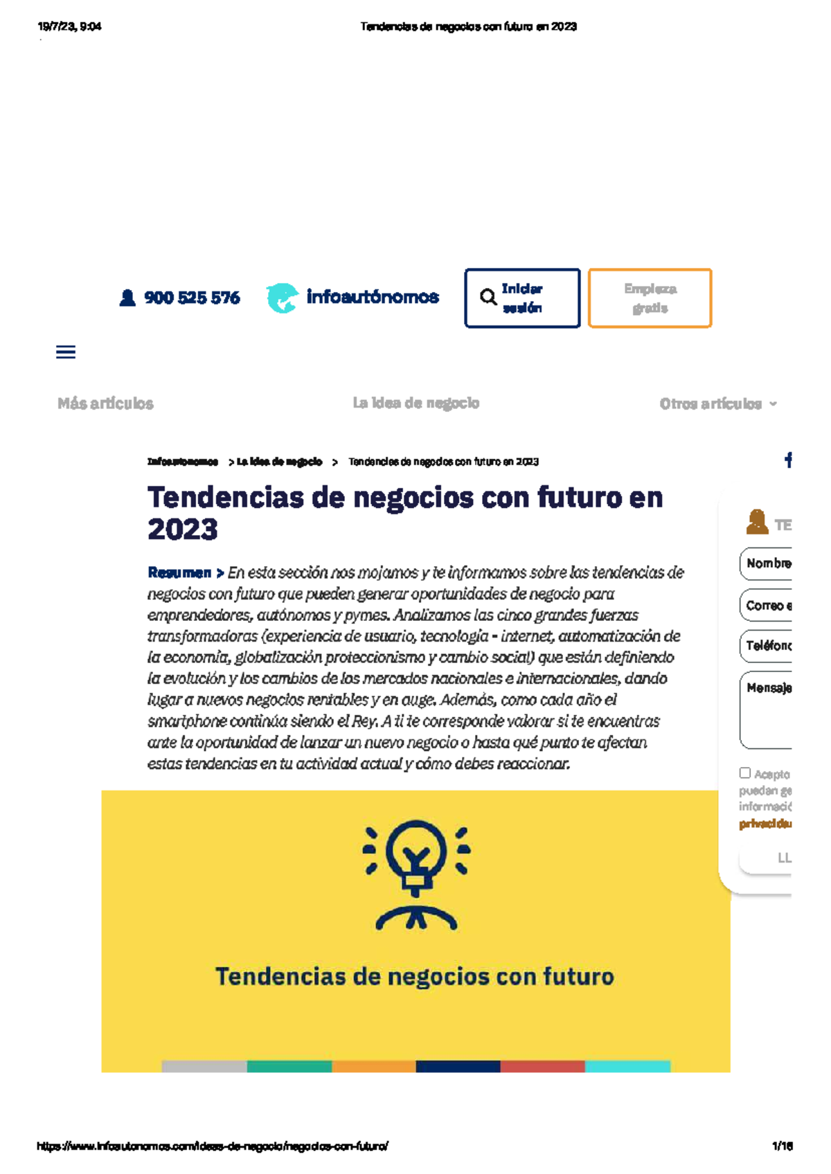 Tendencias de negocios con futuro en 2023 Gduhsh Qmkvuk - - Studocu