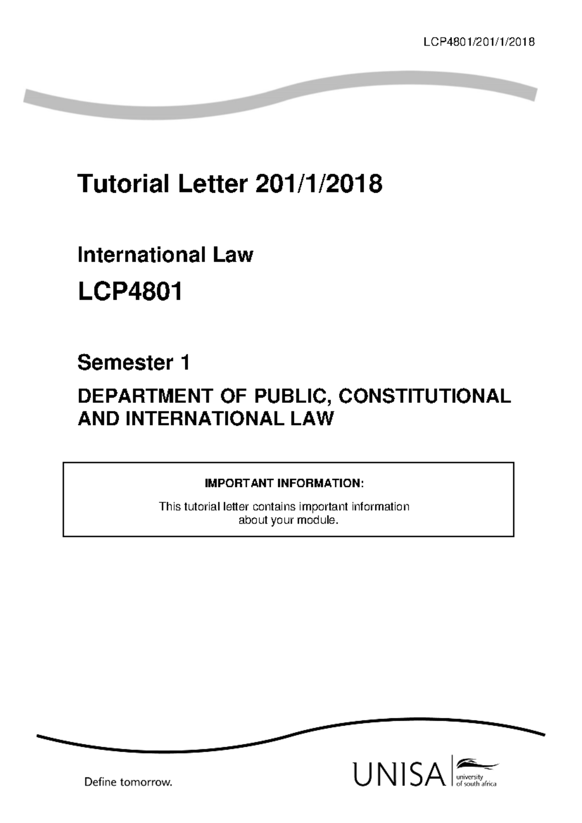 criminal procedure notes - CPR3701 - Unisa - Studocu