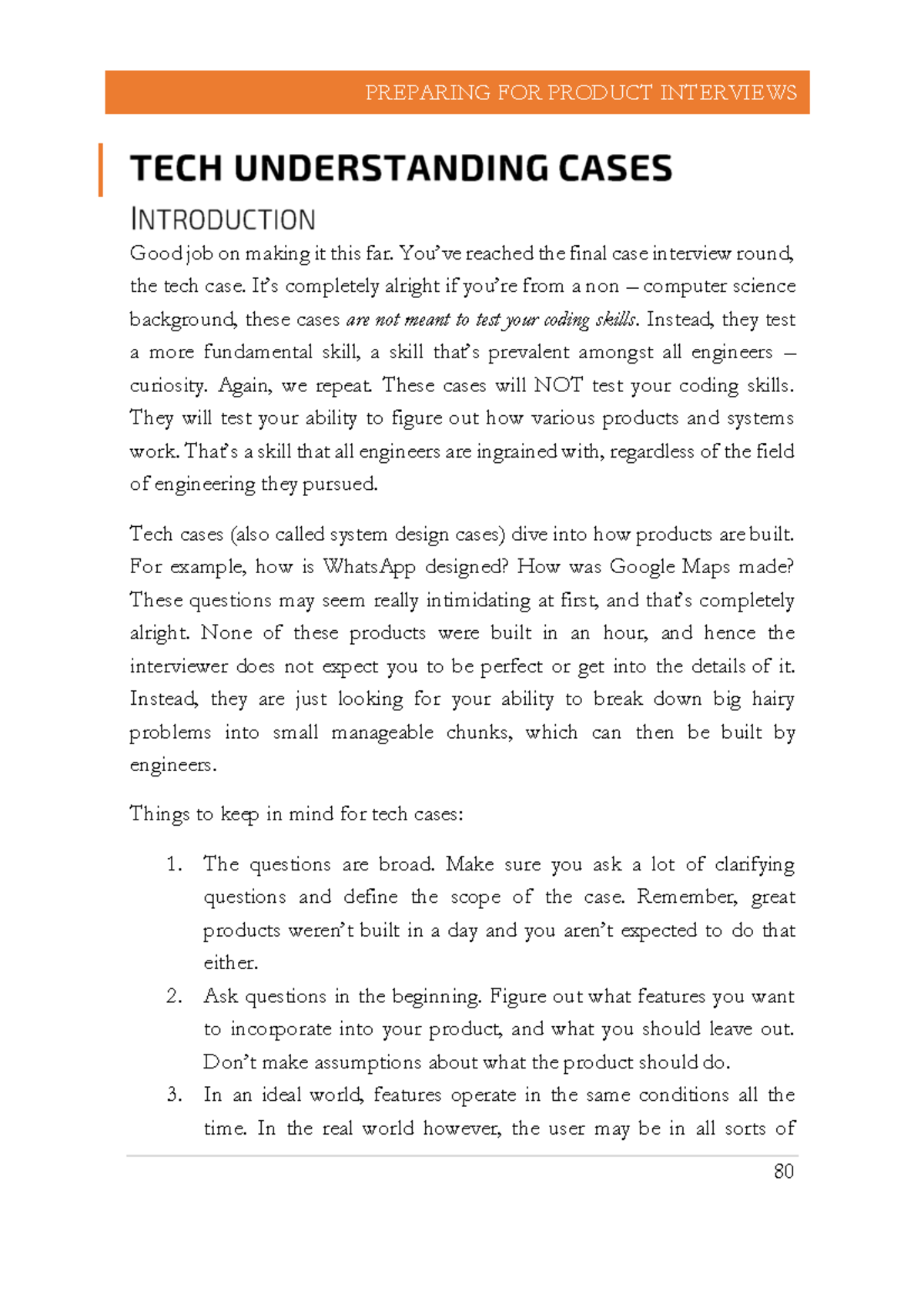 Tech Case Interview Preparation: Insights and Strategies - Studocu