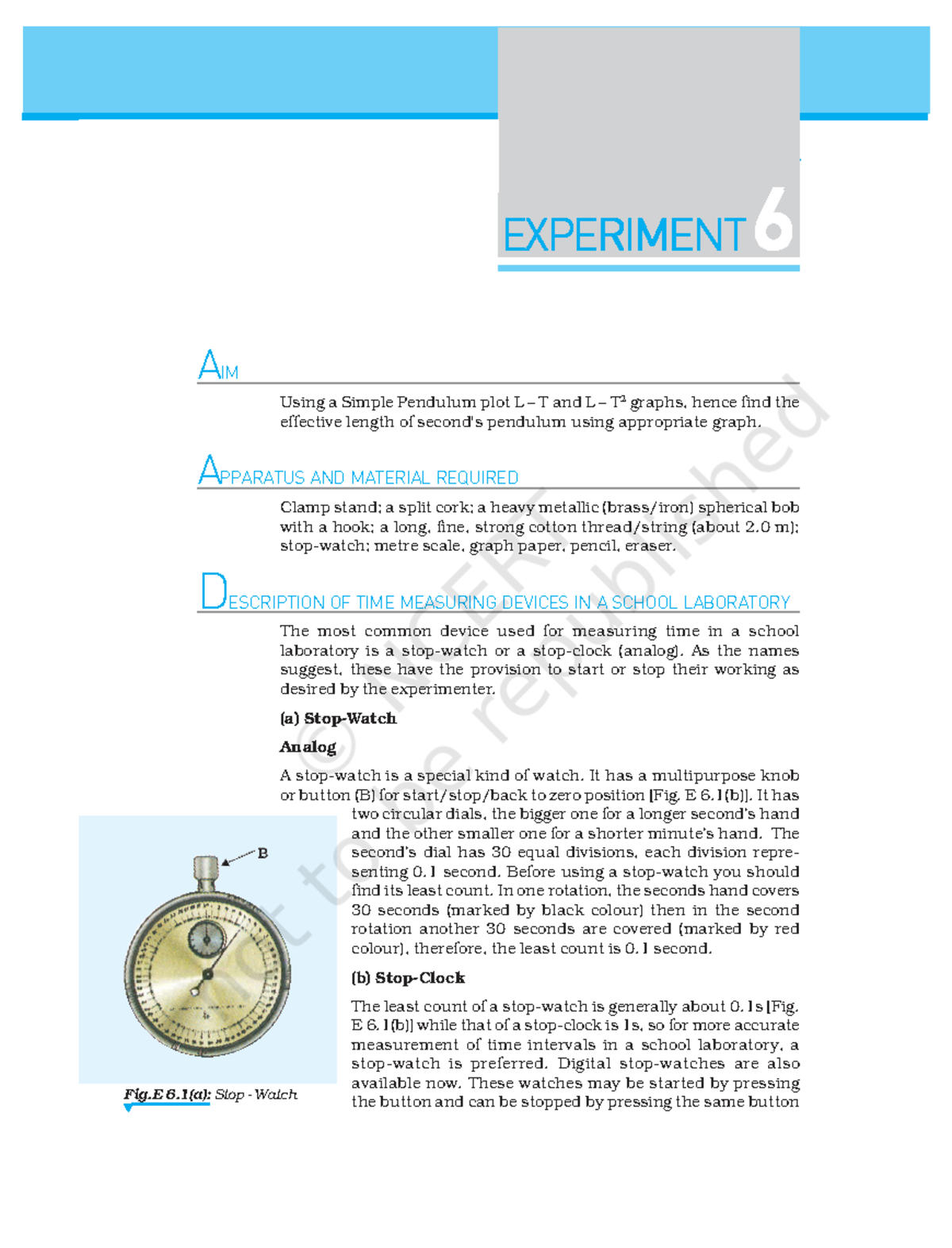 CBSE Class 11 Physics Lab Manual: Simple Pendulum Experiments - Studocu