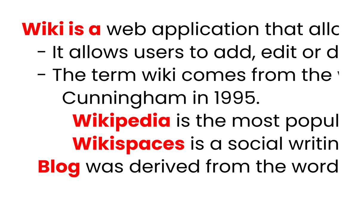 Wiki Applications and Online Tools: Overview and Insights (P1FAq9z ...
