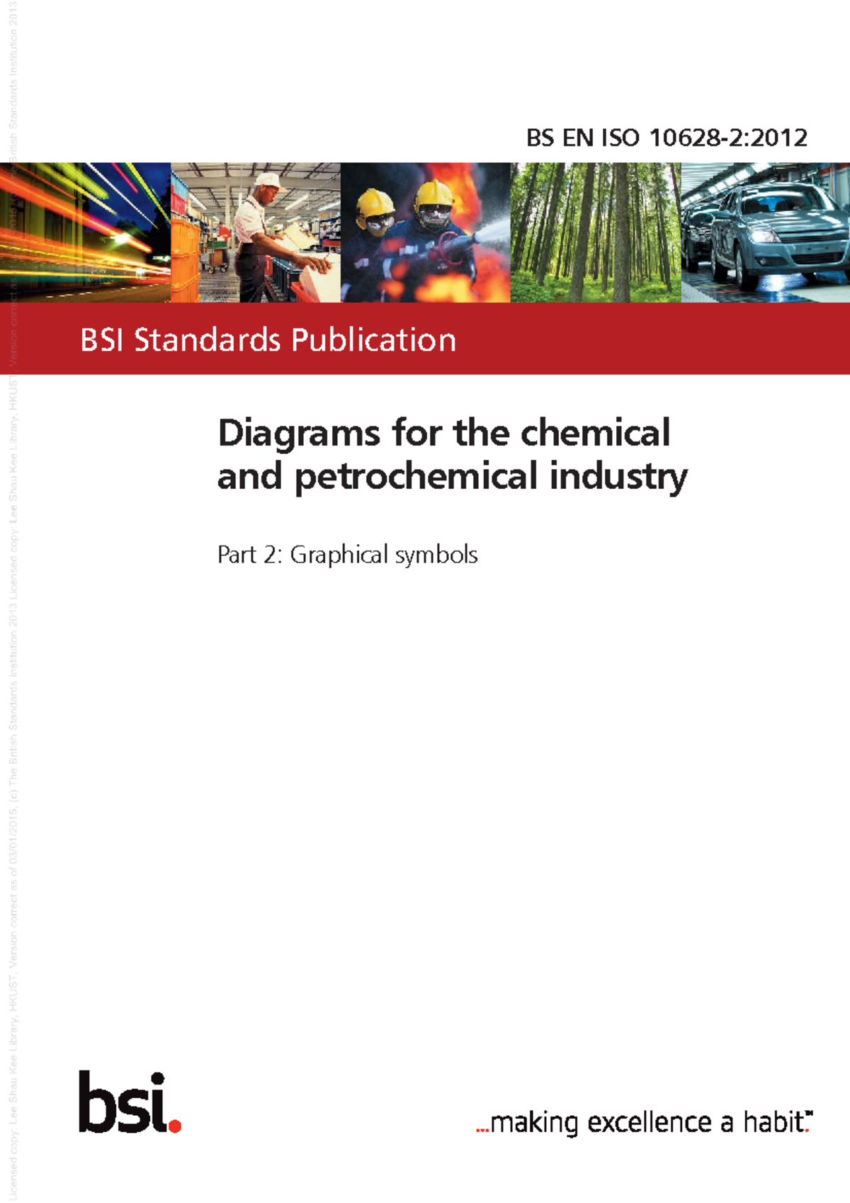 BS EN ISO 10628-2:2012 - Graphical Symbols for Chemical Industry - Studocu