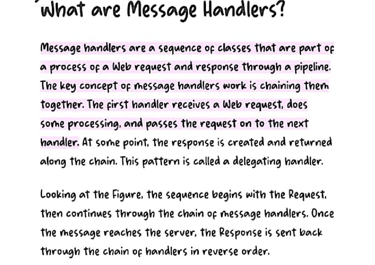 Message Handlers Explained: Chaining and Delegating in Web Requests ...