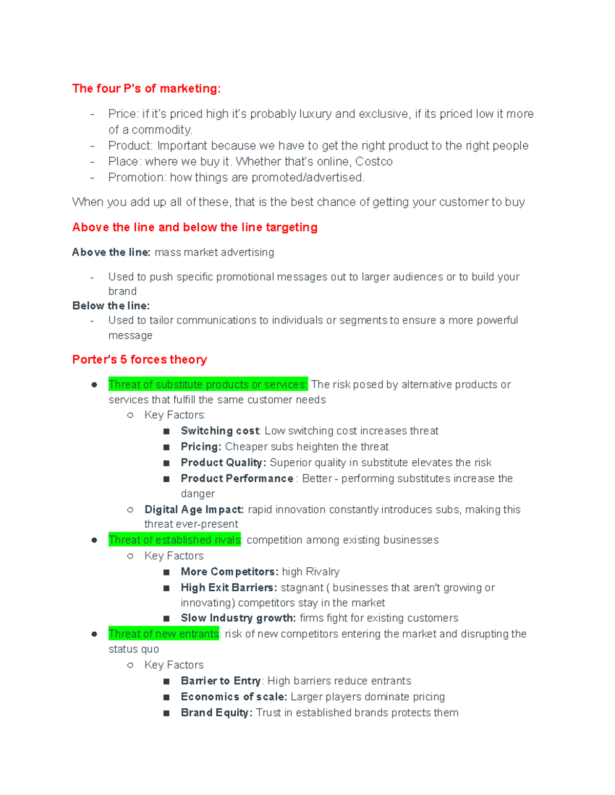 MKTG 201: Comprehensive Guide on Marketing Strategies and SEO ...