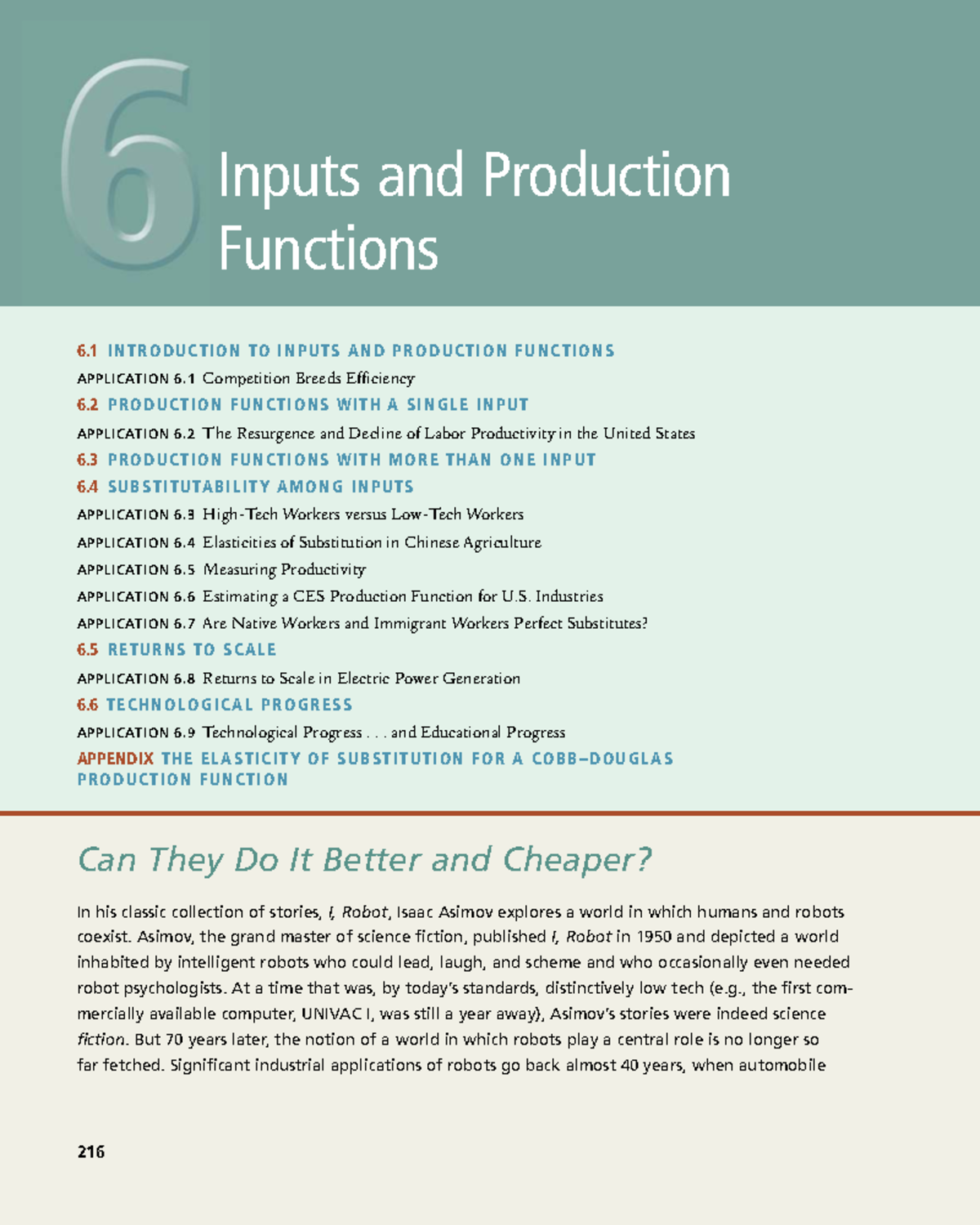 Chapter on Inputs and Production Functions - Studocu