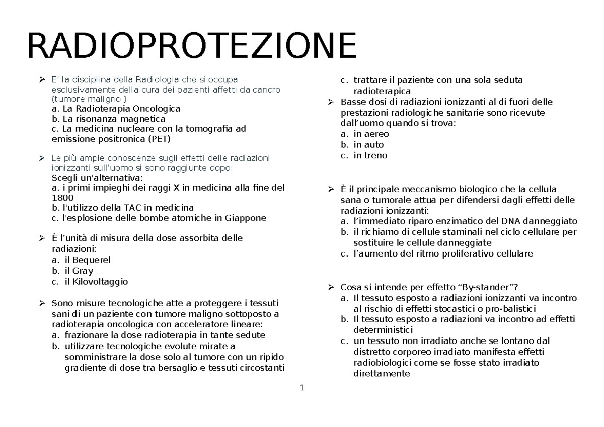 Guida completa allo studio per tecnici di radiologia 2025-2026