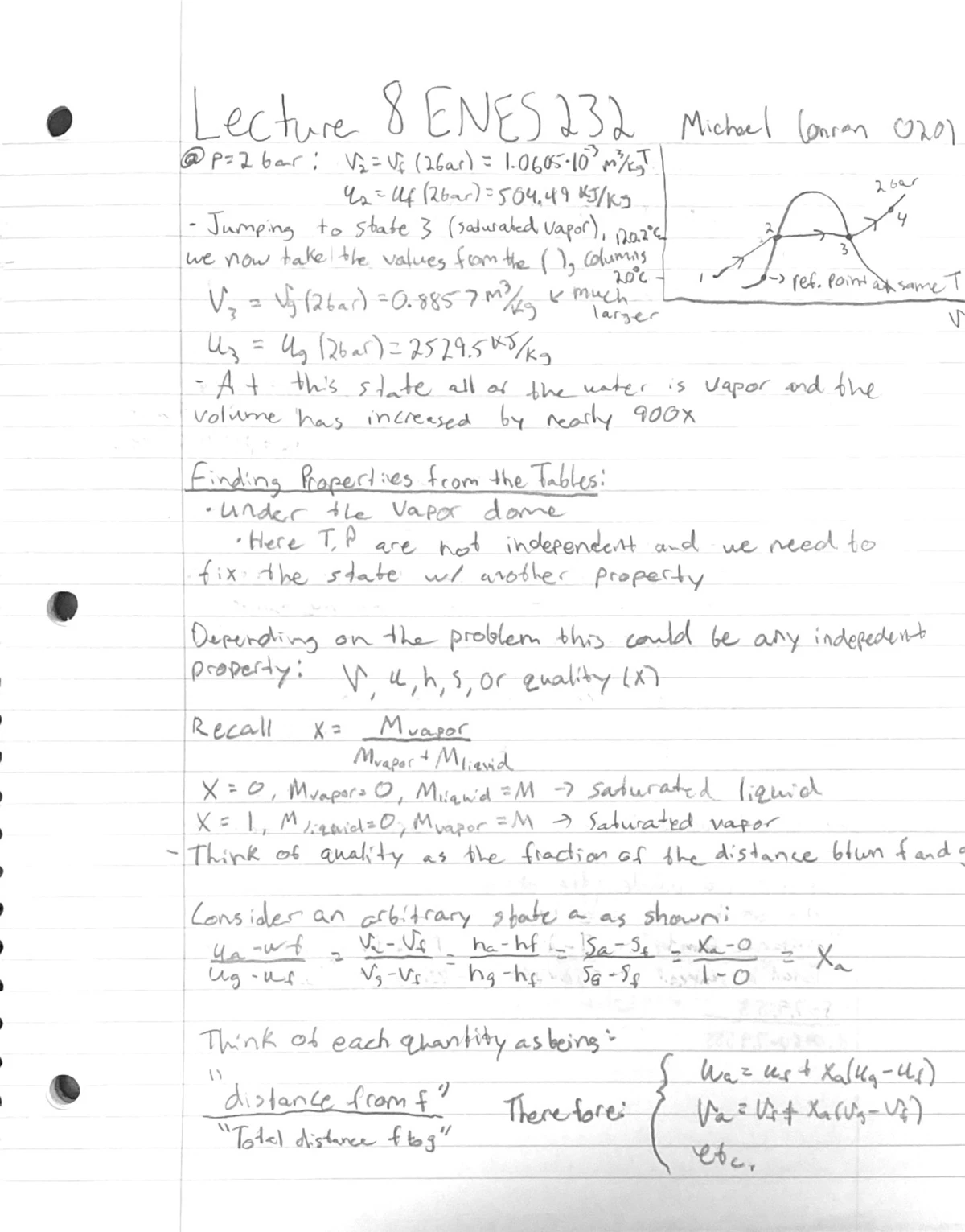 Lecture 13 notes - ENES 232 Lecture 13 Michael Conron 0201 4 Steady ...
