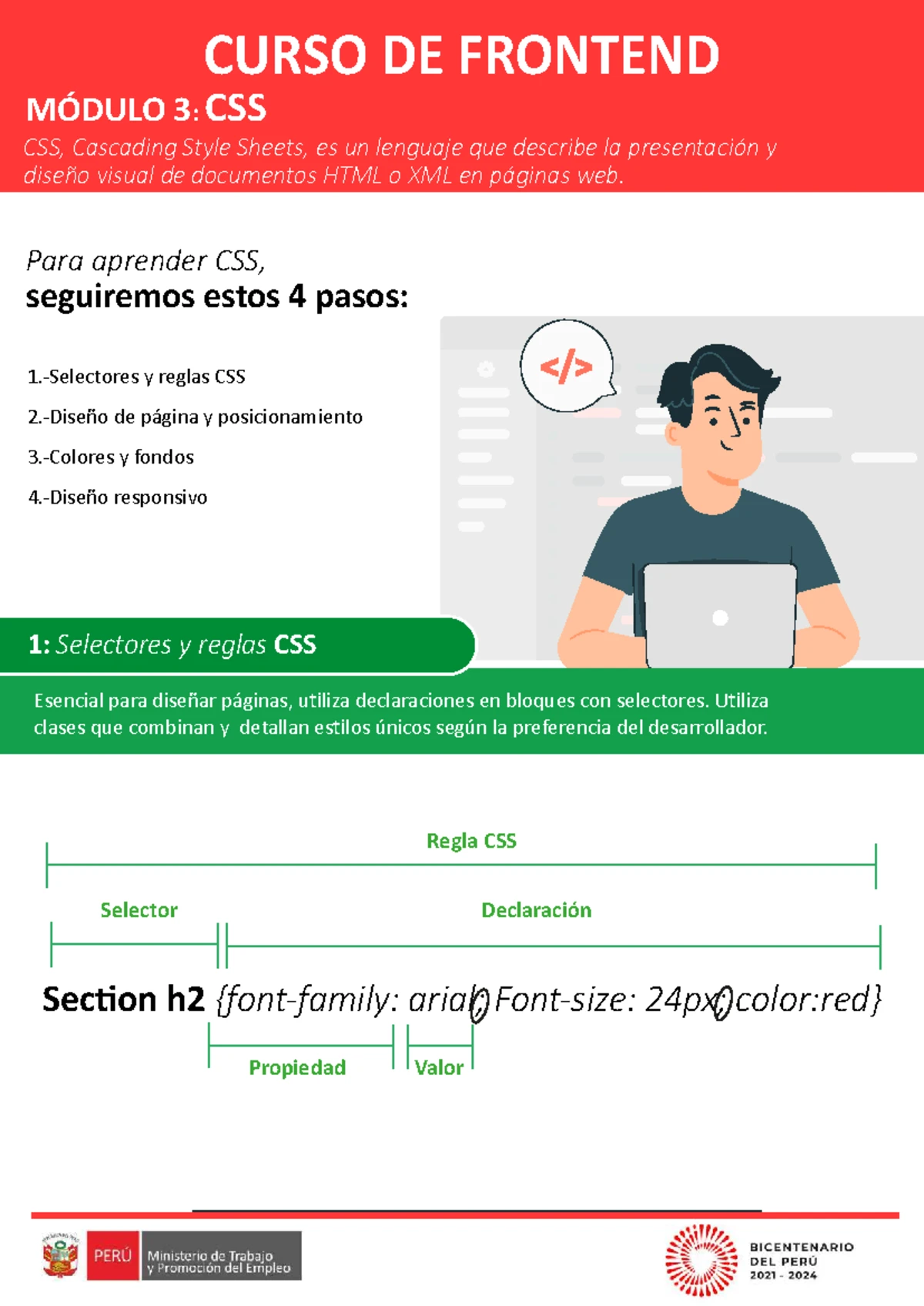 CURSO DE FRONTEND MÓDULO 2: Infografía N° 02 - Estructura HTML - Studocu