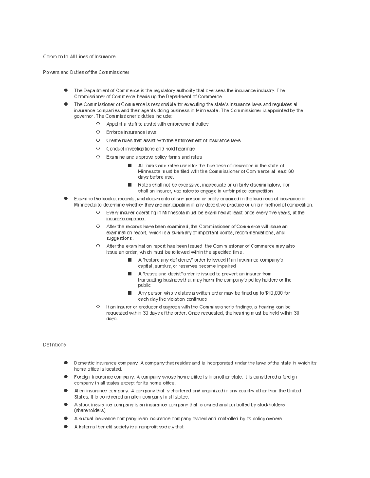 Insurance Policies Overview: Key Provisions and Medicare Regulations ...