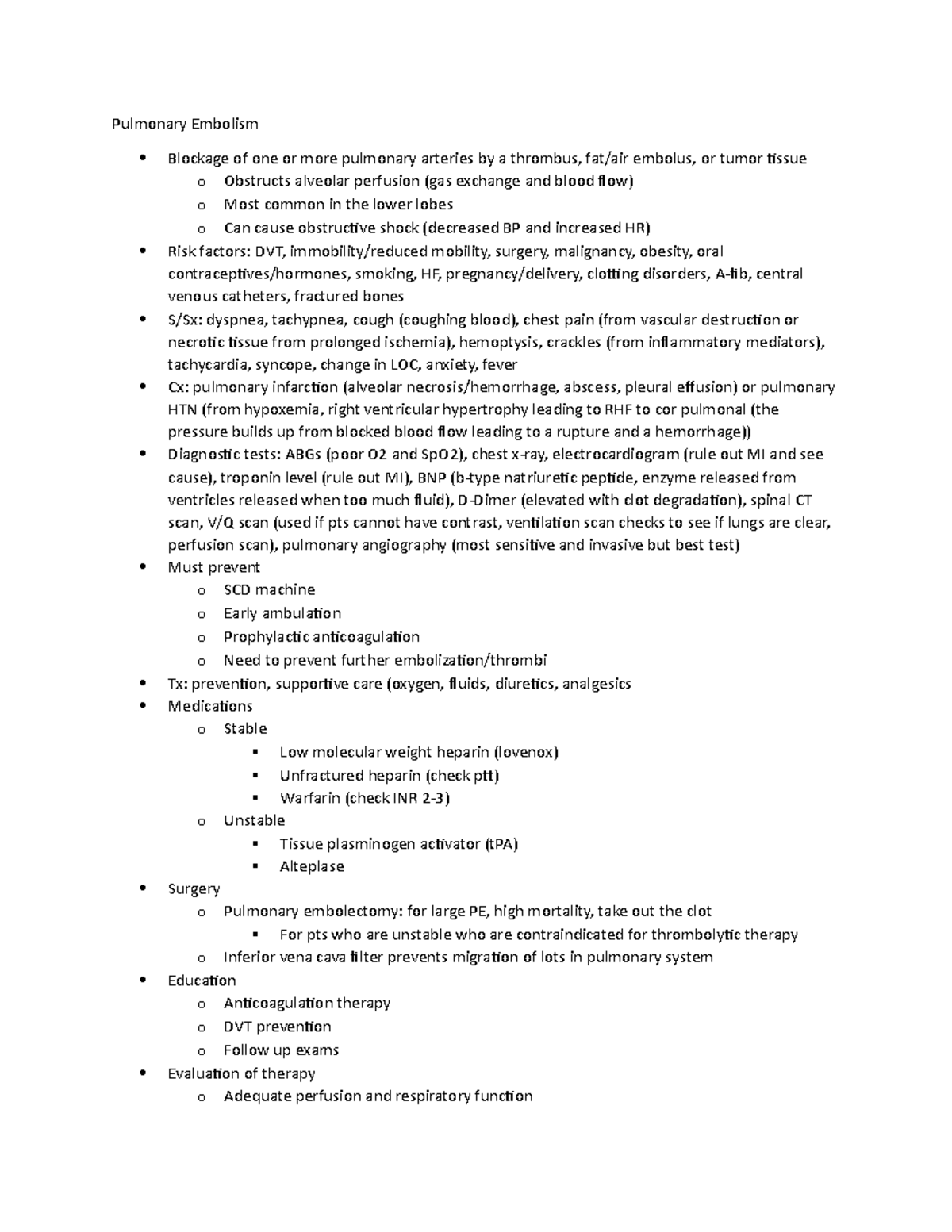 Med Surg 2 Final Exam 5 Study Guide: Key Concepts and Disorders - Studocu