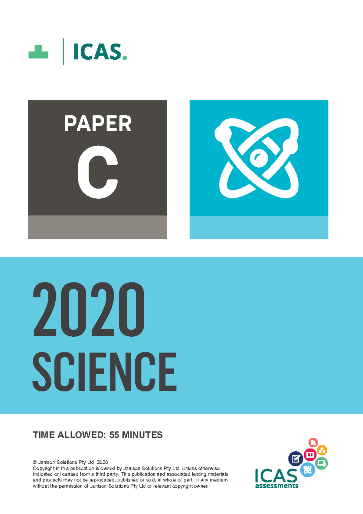 ICAS Science Paper C 2020 - Time Allowed: 55 Minutes - Studocu