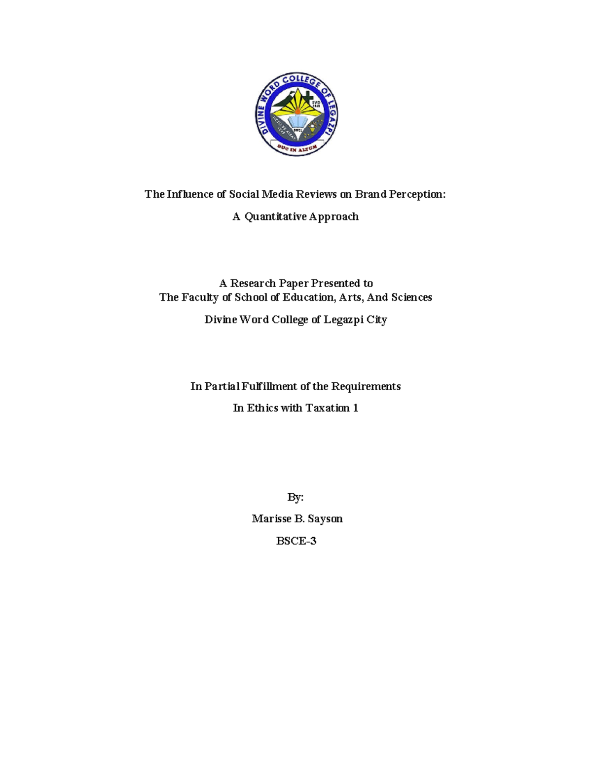 researchpaper-dfsdfg-the-influence-of-social-media-reviews-on-brand