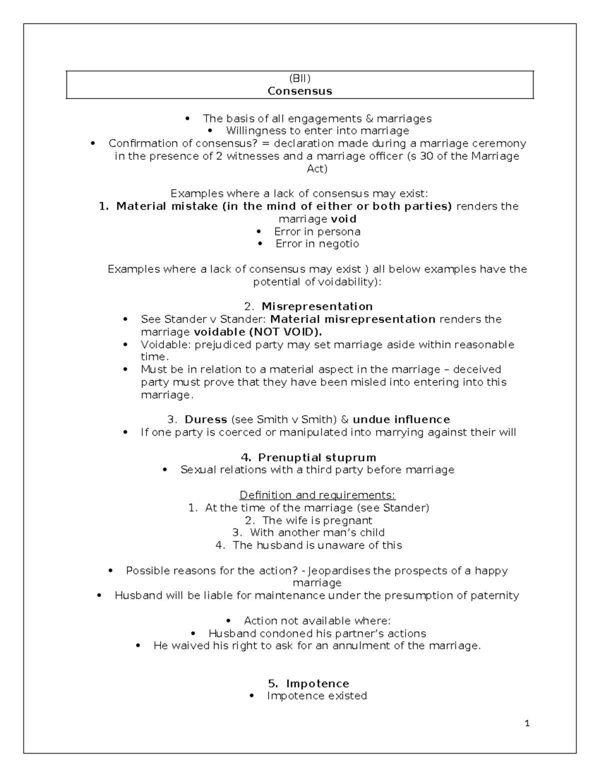 Unit 3 - part 2 - 2025 - (BII) Consensus The basis of all engagements ...