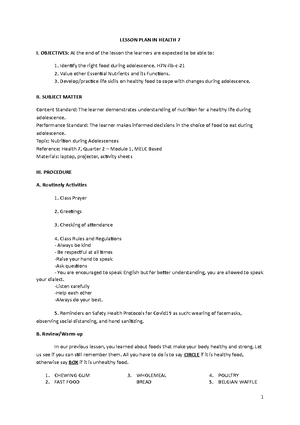 Asian Study Lesson Plan ...