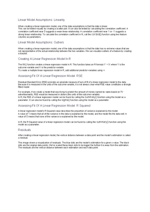 Simple and Multiple Linear Regression - The Steps of Statistical Model ...