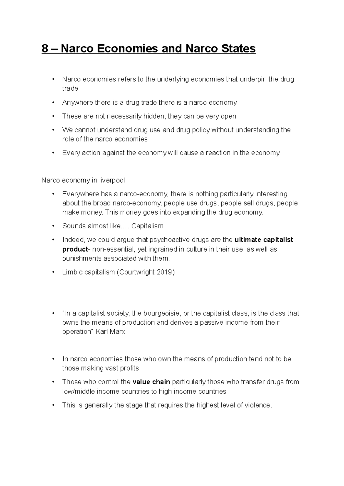 8 - Understanding Narco Economies and Narco States: A Comprehensive ...