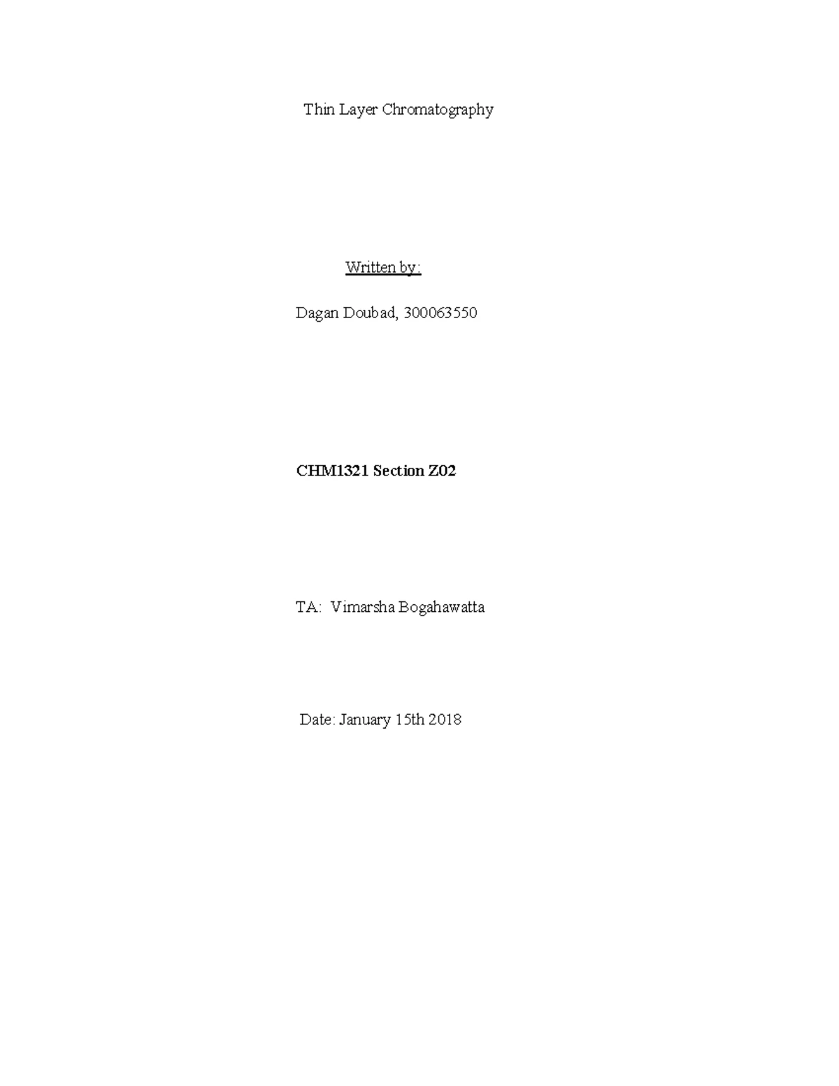 Recrystallization and Melting Point Analysis for STEMBLE Task 2 - Studocu
