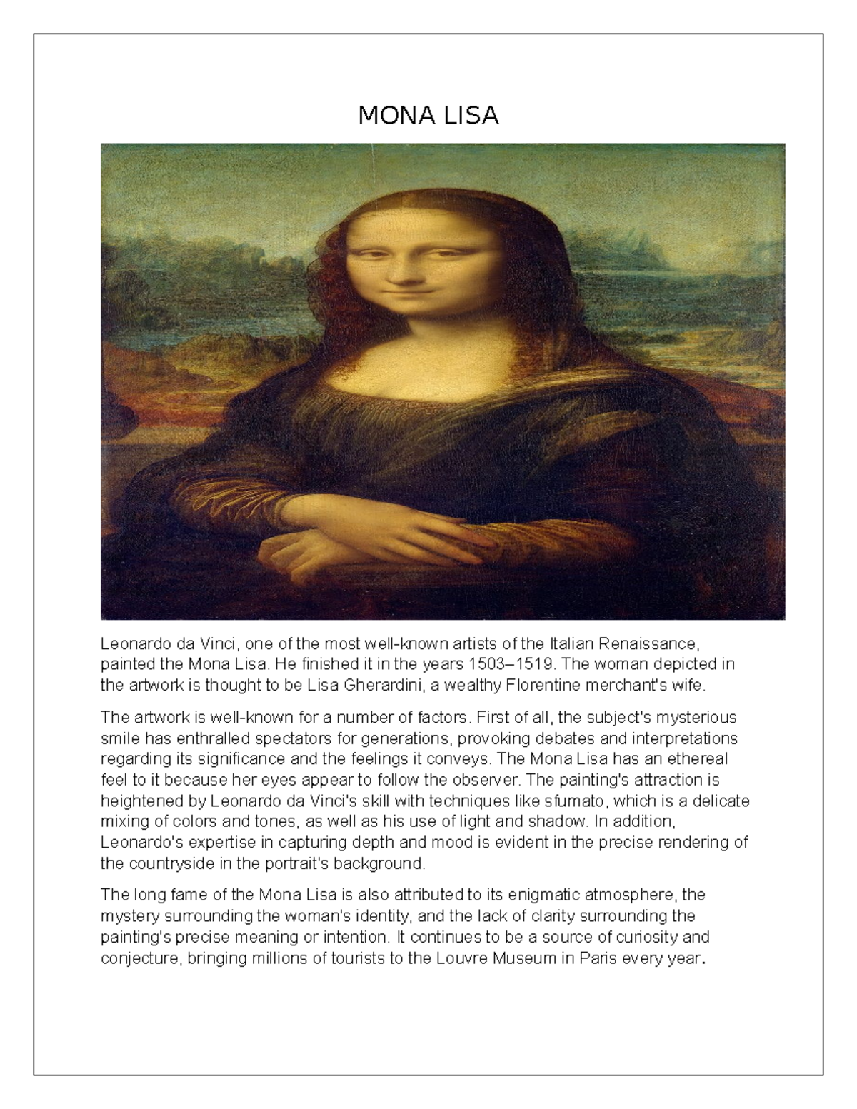 mona-lisa-an-analysis-of-da-vinci-s-iconic-masterpiece-studocu