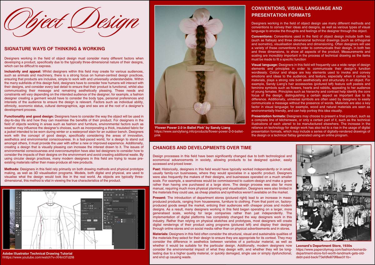 Object Design: Conventions, Visual Language & Presentation Formats ...