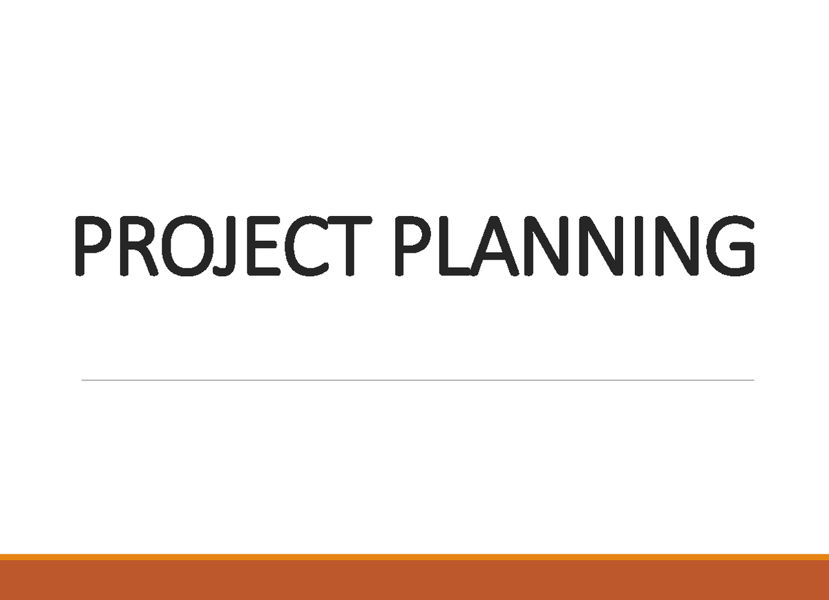 Week 3 - Project Management Course Lecture: Planning & Stakeholders ...