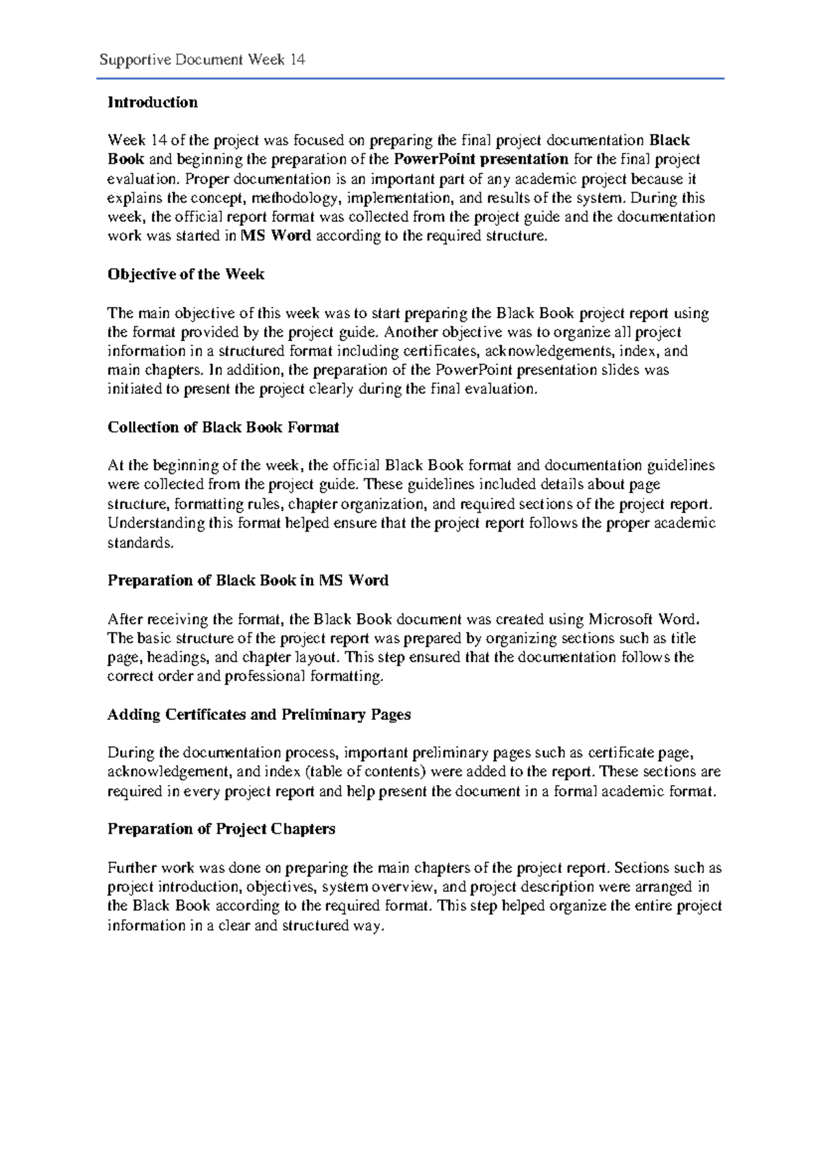 CPE Weekly Diary: Week 14 - Final Project Documentation & PPT Prep ...
