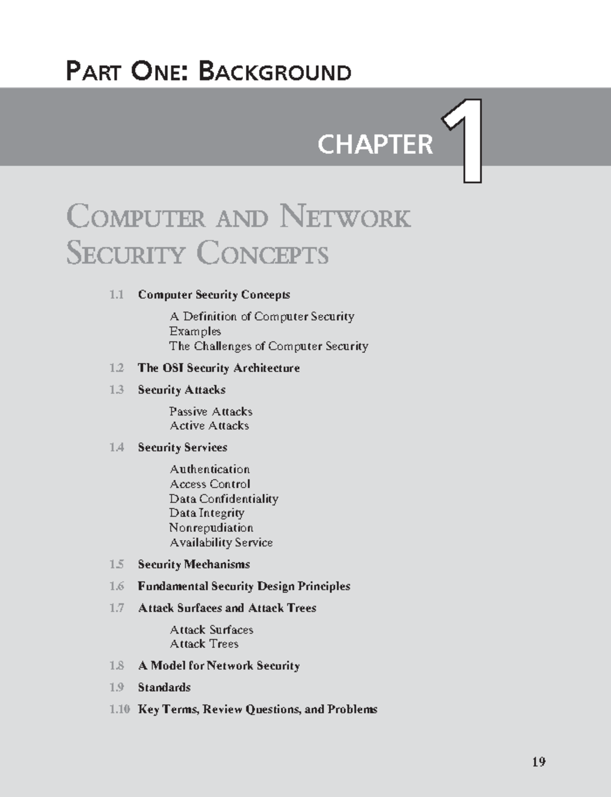 Chapter 1 - Computer and Network Security Concepts (CNS 101) - Studocu