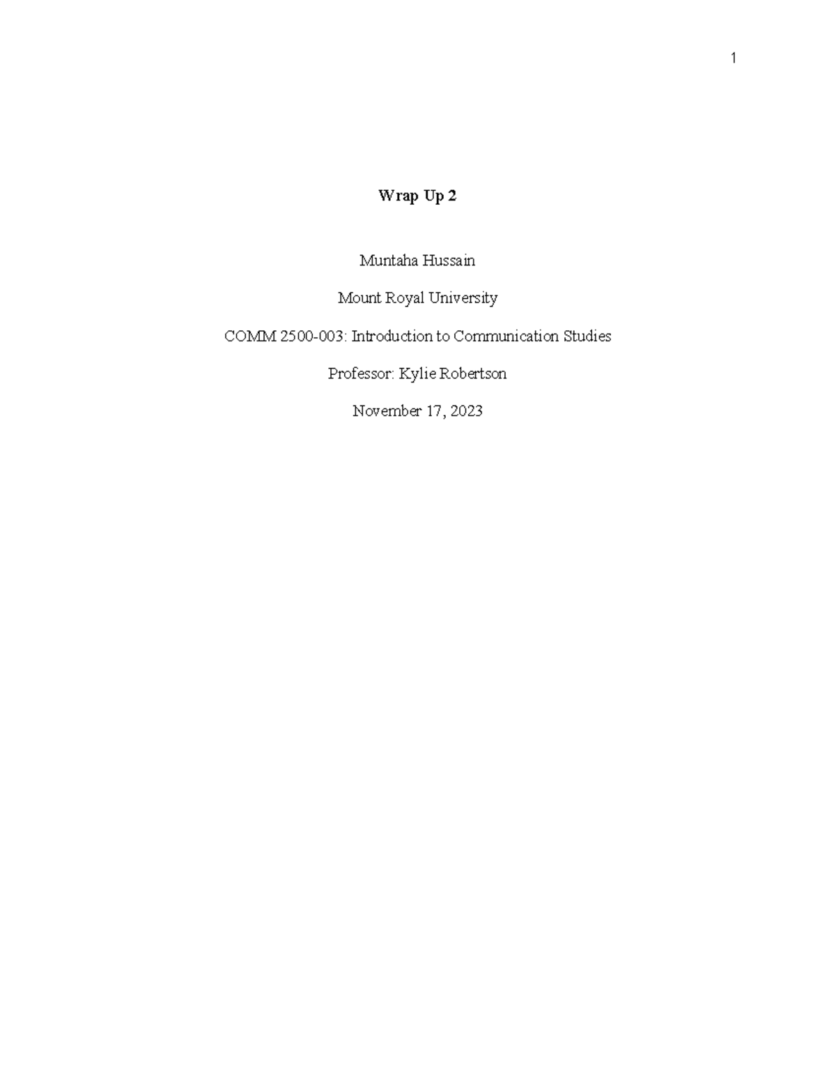 COMM 101 Final Exam Wrap Up: Analyzing Ads through Theories - Studocu
