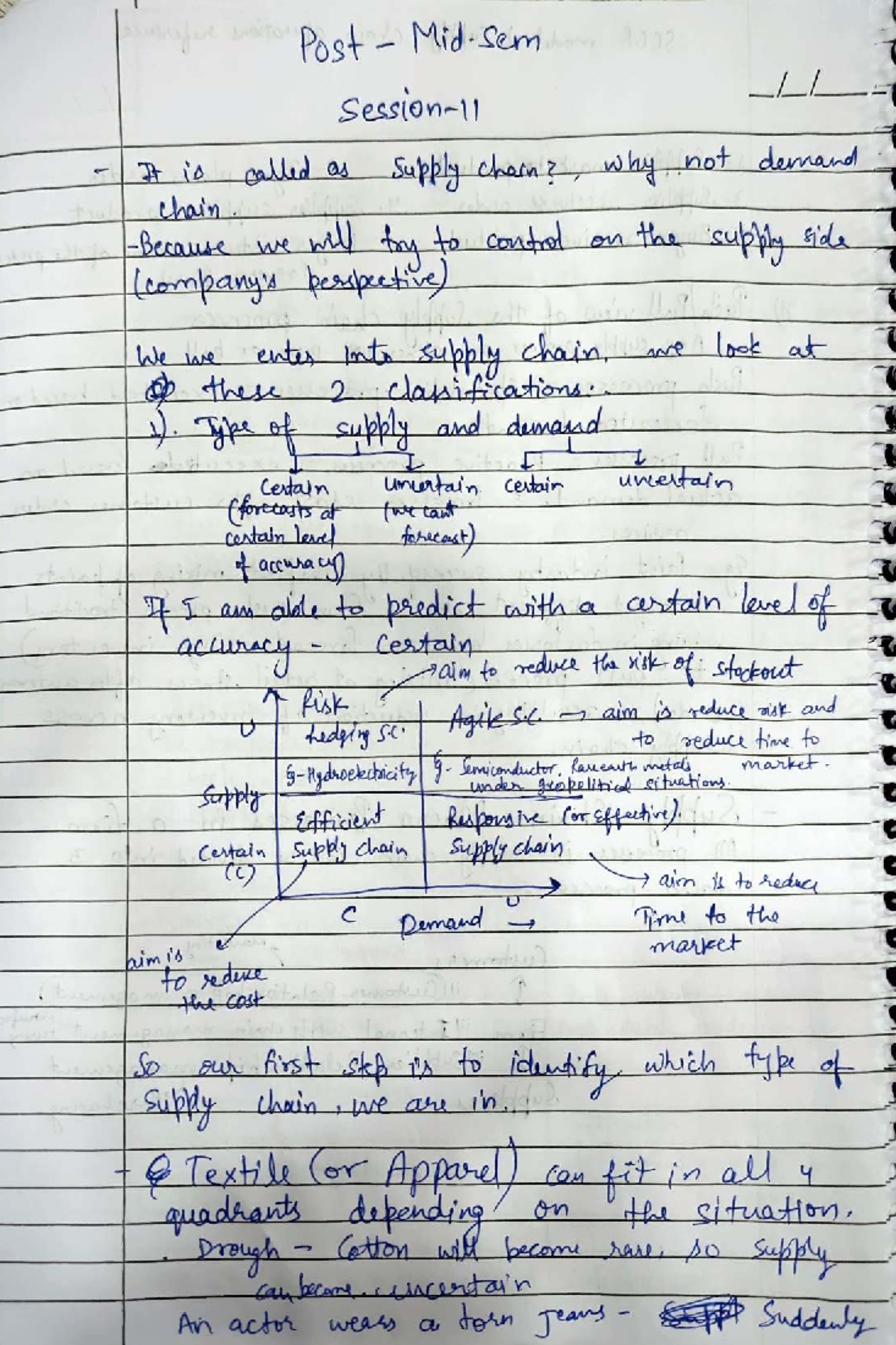 Supply Chain Management Insights: SCM S11-14 Analysis - Studocu