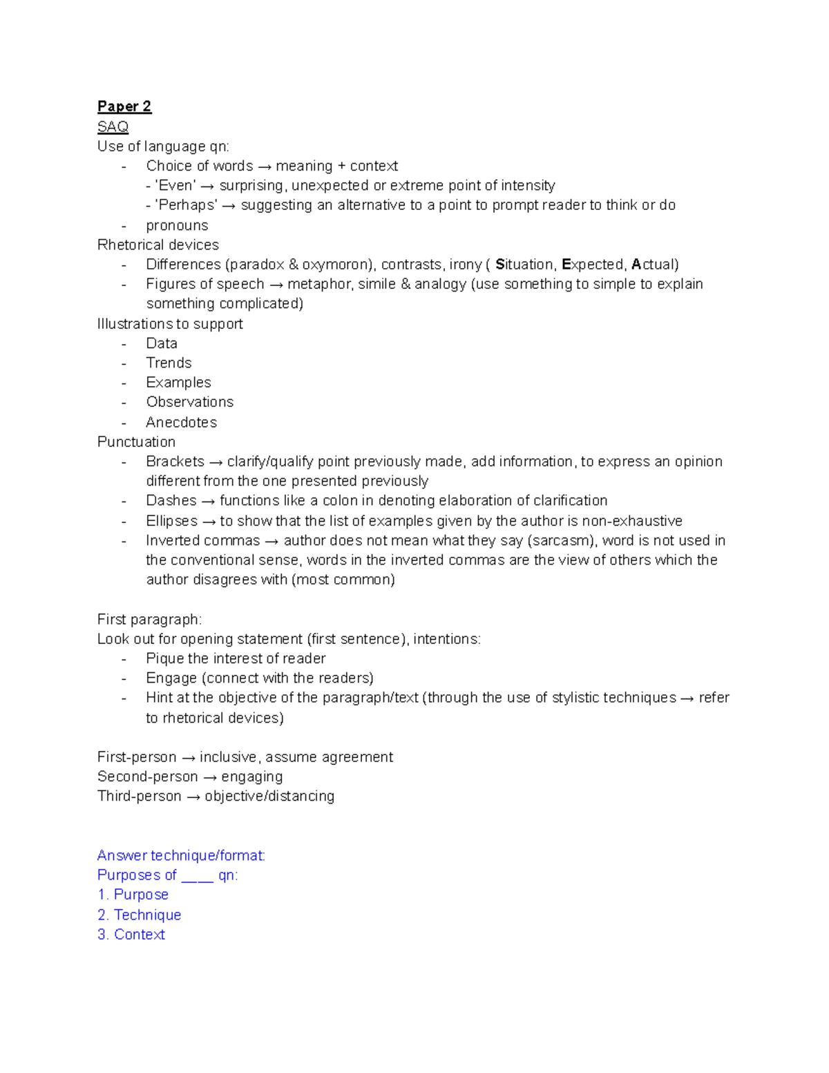 NYJC GP Paper 2 2023 Answer Scheme - JC1 End-Year Exam Insights - Studocu