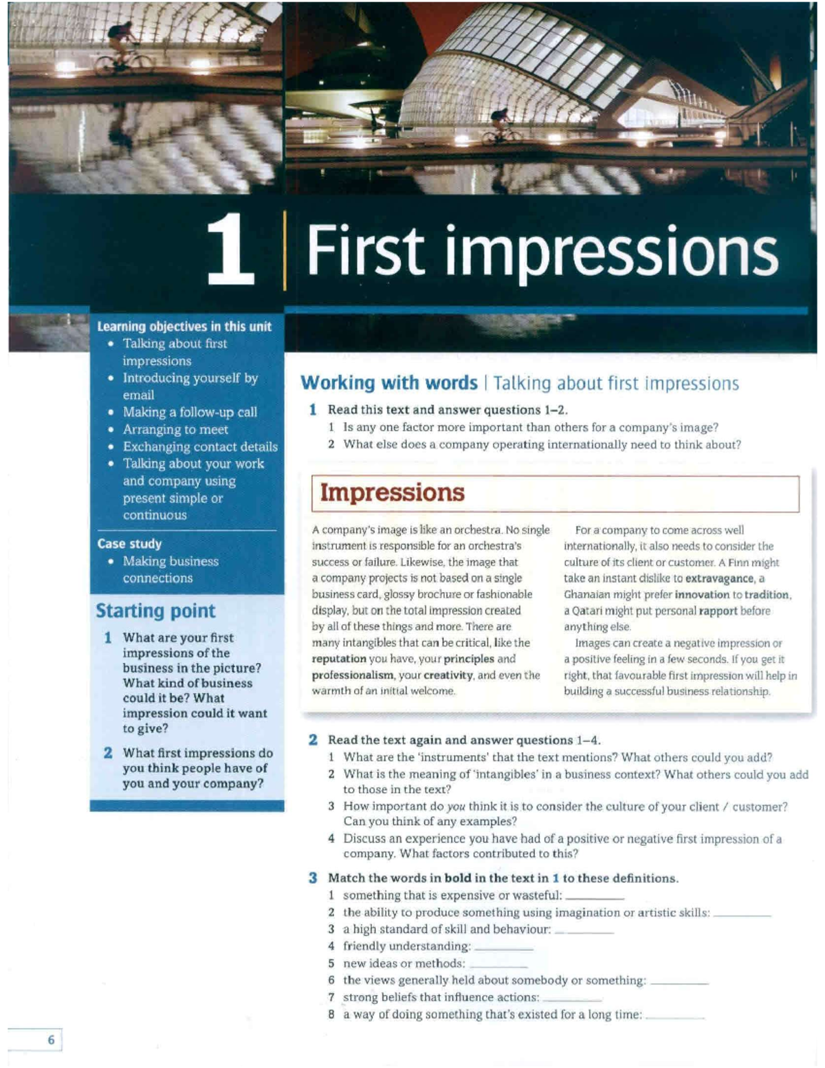 UNIT 1: Speaking 3 - Business Communication Skills - Studocu