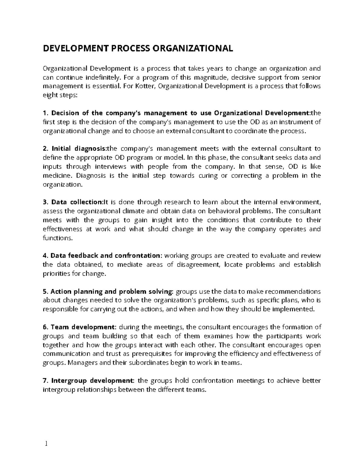 Organizational Development Process: Key Stages and Techniques Explained ...