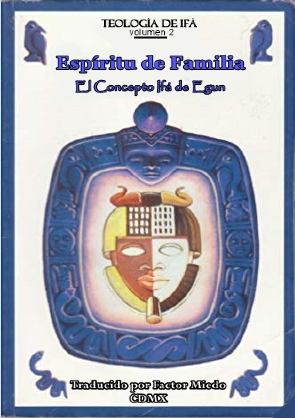 Teología de Ifá Vol 2: Concepto de Egún y la Reverencia Ancestral - Document Preview