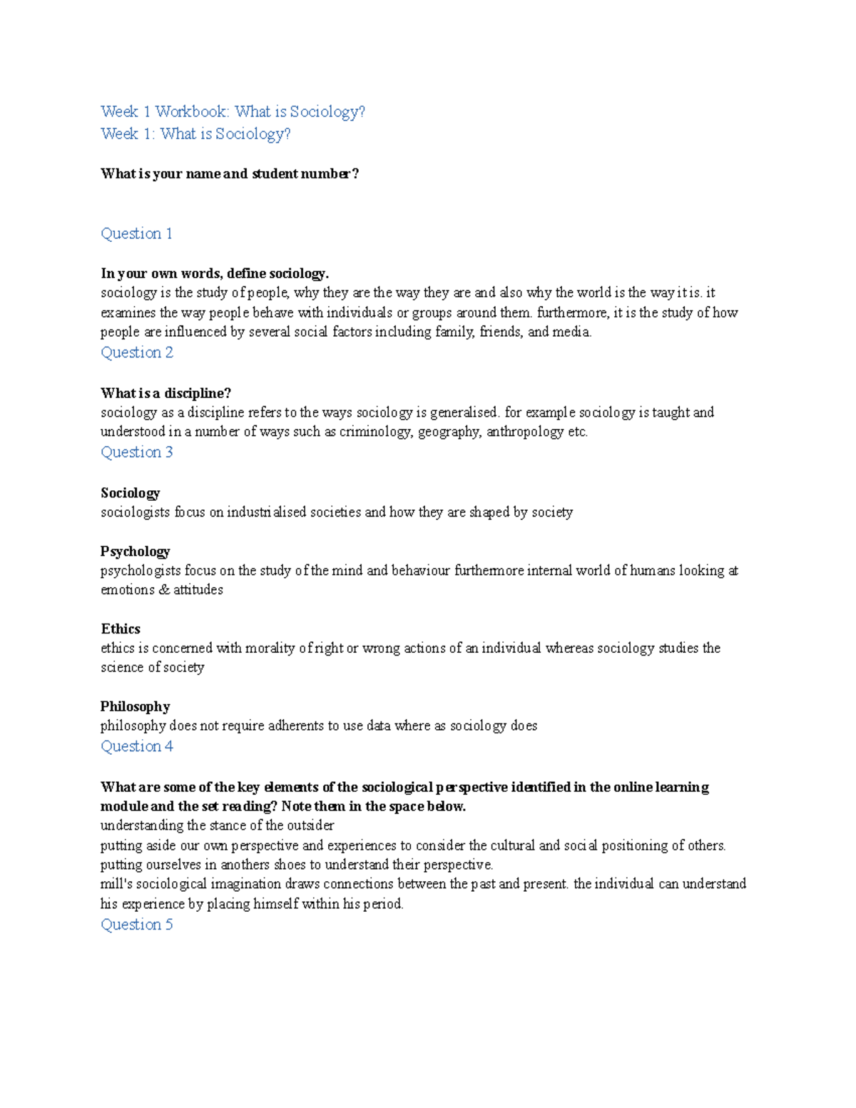 Untitled document - workbook 1 for understanding society - Week 1 ...