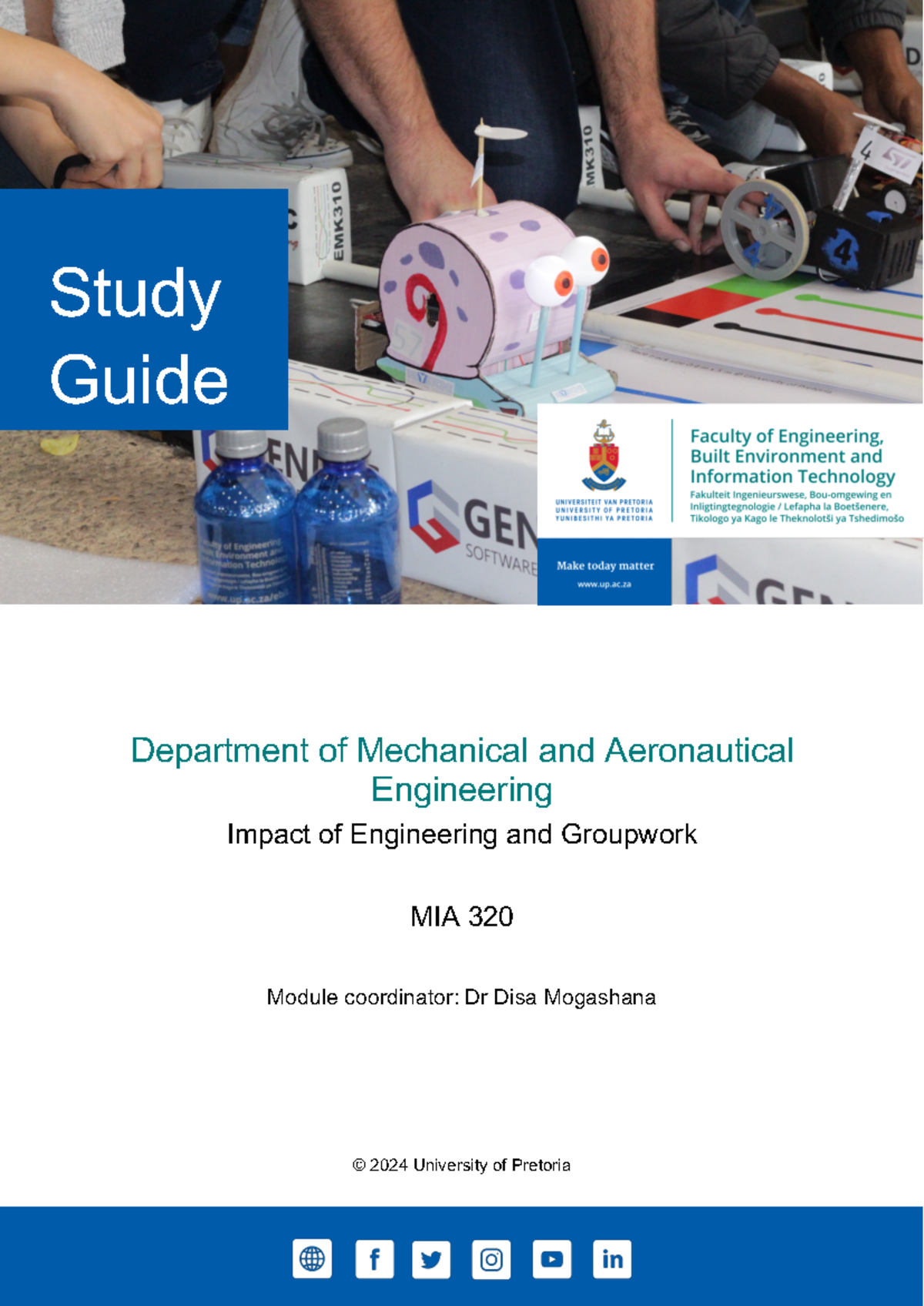 MIA320 Comprehensive Study Guide for 2024 Module - Studocu