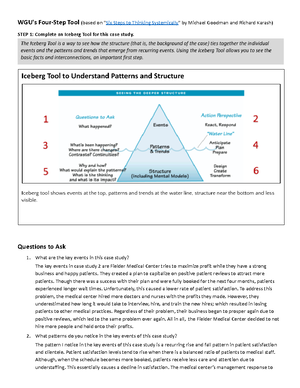 Task 1 of the Objective Assessment - D372 Task 1 WGU: Intro to Systems ...