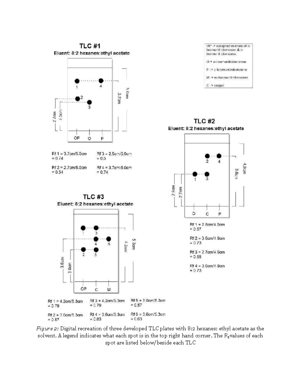 Experiment 1: TLCs Part B - CHM1321 - Figure 2: Digital recreation of ...