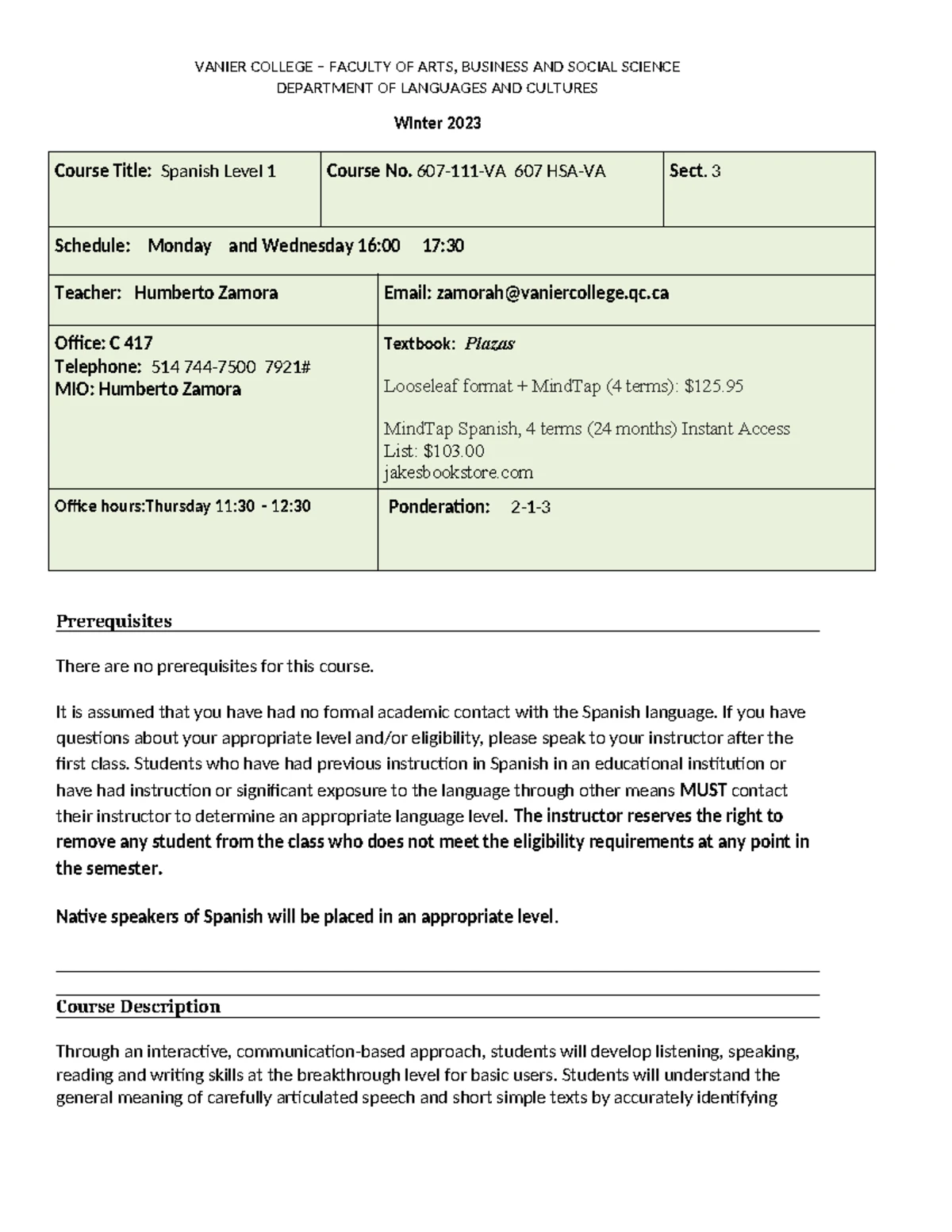 Answers for SPAN 101 EXAM 1 Practice Level 1 Spanish - Studocu