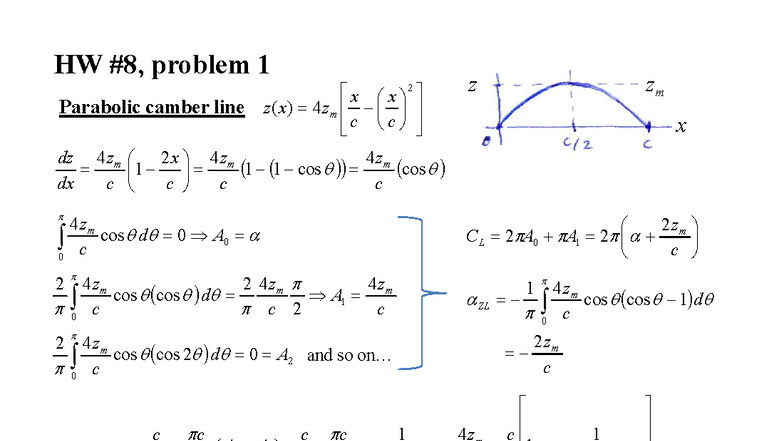 ARO 3011 HW #8: Parabolic Camber Line Analysis - Studocu